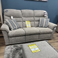 G Plan Malvern 3 Seater Double Power Recliner B B110 Lowry Sand (ex display) SOLD AS SEEN