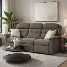 Sherborne Roma Small Fixed 3 Seater Sherborne Roma Small Fixed 3 Seater