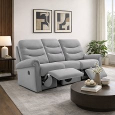 G Plan Holmes 3 Seater Double Electric Recliner Sofa