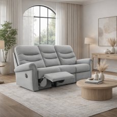 G Plan Holmes 3 Seater Manual Recliner Sofa