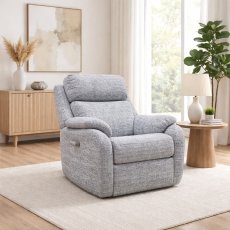 G Plan Kingsbury Power Recliner Armchair with Headrest & Lumbar