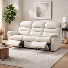 G Plan Malvern 3 Seater Double Power Recliner - 3 Cushions