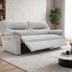 G Plan Seattle 3 Seater Double Power Recliner Sofa with Double Lumbar Support