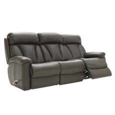 La-Z-Boy Georgina 3 Seater Manual Recliner with LZB Handle La-Z-Boy Georgina 3 Seater Manual Recliner with LZB Handle
