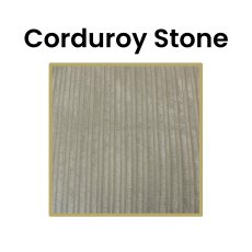 Loxton Right Hand Facing Corner Chaise in Corduroy Stone with Sweetie Natural Scatters - Special