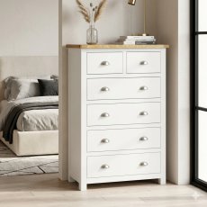 Northwood 2+4 Chest - White