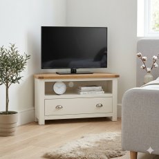 Northwood Corner TV Cabinet - White