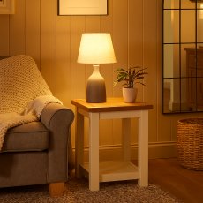 Northwood Lamp Table - White
