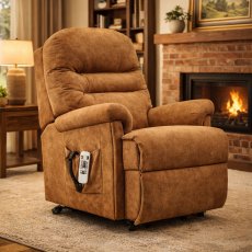 Sherborne Beaumont Small 2 Motor Electric Riser Recliner with Adjustable Headrest and Lumbar