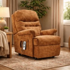 Sherborne Beaumont Small Cloud Comfort Riser Recliner with Adjustable Lumbar