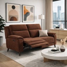 La-Z-Boy Bella 3 Seater Power Recliner with Head Tilt, Lumbar and Heat