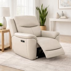 La-Z-Boy Douglas Power Recliner Armchair with Head Tilt