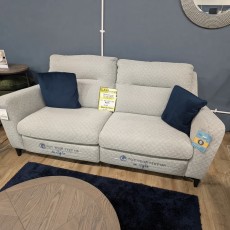 G Plan Austen Large Sofa Double Power Footrest In W153 Link Mercury (ex display) SOLD AS SEEN