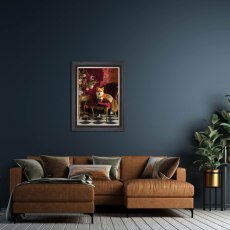 Curiosity Fox at the Stately Home Framed Wall Art