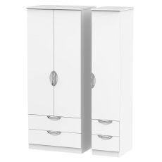 Carisbrooke Triple 2 Drawer + Drawer Robe