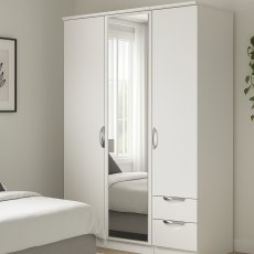 Carisbrooke Tall Triple Mirror + Drawer Robe Carisbrooke Tall Triple Mirror + Drawer Robe