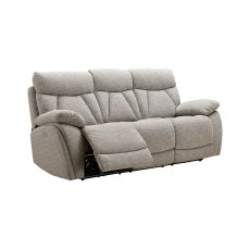 Belfort 3 Seater Power Recliner Sofa in Lisbon Beige