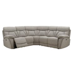 Belfort Corner Group Power Recliner in Lisbon Beige