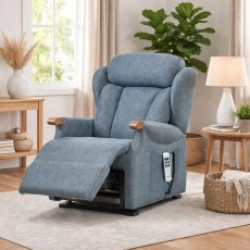 Sherborne Cartmel Knuckle Small Cloud Comfort Riser Recliner with Lumbar and Head Adjustment