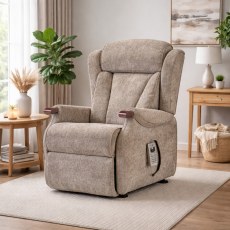 Sherborne Cartmel Knuckle Standard Cloud Comfort Riser Recliner with Lumbar and Head Adjustment