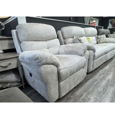 Lorenzo Power Recliner Chair In Jakarta Linen - ex display (SOLD AS SEEN) Lorenzo Power Recliner Chair In Jakarta Linen - ex display (SOLD AS SEEN)