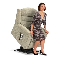 Sherborne Leyburn Royale 1-Motor Electric Riser Recliner Chair with Head & Lumbar Adjust