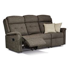 Sherborne Roma Small Rechargeable Powered Reclining 3 Seater with Head Adjust Sherborne Roma Small Rechargeable Powered Reclining 3 Seater with Head Adjust
