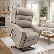 Sherborne Roma Standard 1 Motor Electric Riser Recliner with Head Adjust Sherborne Roma Standard 1 Motor Electric Riser Recliner with Head Adjust