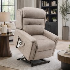 Sherborne Roma Standard 1 Motor Electric Riser Recliner with Lumbar Adjust Sherborne Roma Standard 1 Motor Electric Riser Recliner with Lumbar Adjust