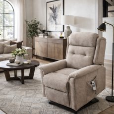 Sherborne Roma Standard Cloud Comfort Riser Recliner with Lumbar Adjust Sherborne Roma Standard Cloud Comfort Riser Recliner with Lumbar Adjust