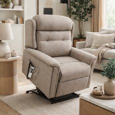 Sherborne Roma Standard Cloud Comfort Riser Recliner with Head & Lumbar Adjust Sherborne Roma Standard Cloud Comfort Riser Recliner with Head & Lumbar Adjust