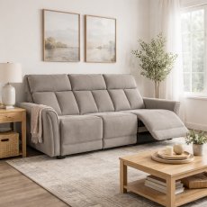 Ashley 3 Seater Power Recliner Sofa