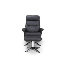 Houston Swivel Recliner with Stool