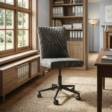 Fishbourne Swivel Office Chair - Graphite