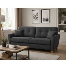 Adelaide Special 3 Seater Sofa in Lisbon Charcoal Adelaide Special 3 Seater Sofa in Lisbon Charcoal