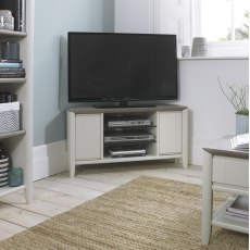 Barton Grey Corner Entertainment Unit