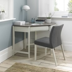 Barton Grey Corner Desk