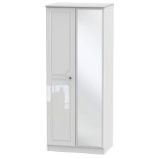 Shide 2ft6in Mirror Robe