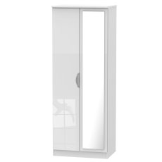 Carisbrooke Tall 2ft6in Mirror Robe