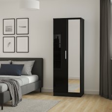 Knighton Tall 2ft6in Mirror Robe Knighton Tall 2ft6in Mirror Robe