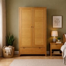 Bosco 2 Door Wardrobe