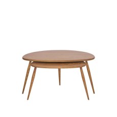 Ercol Collection Pebble Coffee Table Nest Ercol Collection Pebble Coffee Table Nest