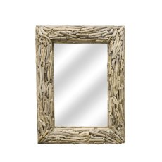 Driftwood Edges Mirror