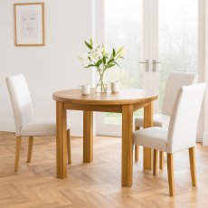Arreton Round Extending Table