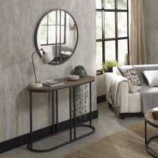 Cranmore Weathered Ash Console Table