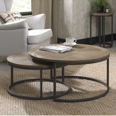 Cranmore Weathered Ash Nest of Coffee Tables Cranmore Weathered Ash Nest of Coffee Tables