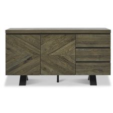 Elmfield - Fumed Oak Wide Sideboard