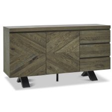 Elmfield - Fumed Oak Wide Sideboard