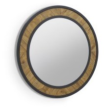 Elmfield - Rustic Oak Wall Mirror Elmfield - Rustic Oak Wall Mirror
