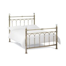 Kristie Antique Brass Bedstead